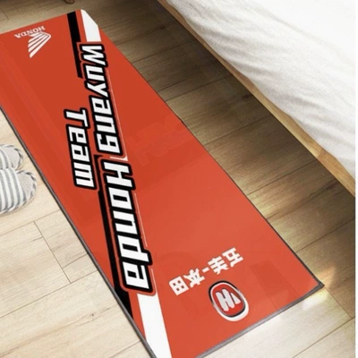 Velvet Carpet, Skin-Friendly, Wear-Resistant, Dust-Proof, Avtomobil döşəmə paspasları - motorcycle-45-40120cm-crystal-velvet-dot-plastic-bottom