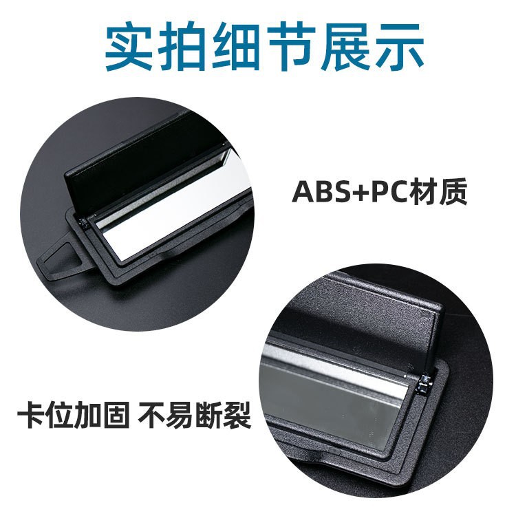 (2개) 메르세데스-벤츠 W164 새로운 메이크업 미러 ML 레벨 GL 레벨 태양 바이저 메이크업 미러 W164 세면대 거울 플립 커버 스토리지에 적합