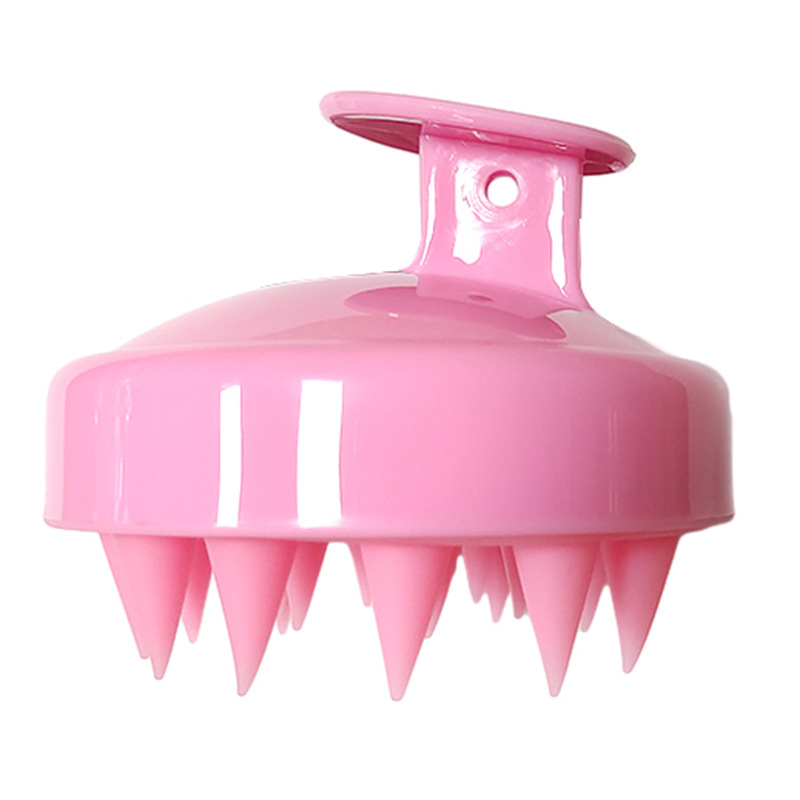 Japanese style massage shampoo brush head cleaning brush soft silicone shampoo hair care tool soft silicone shampoo brush