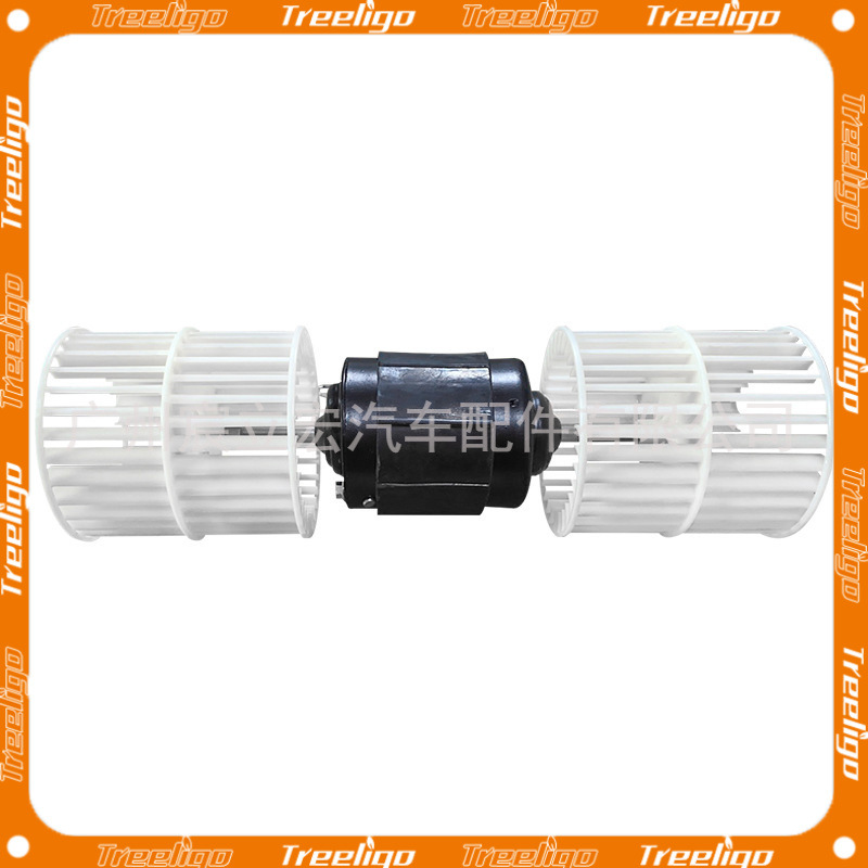 Aplicable 404 evaporador Motor rueda de viento automóvil aire acondicionado salida de aire de refrigeración única Motor de alta potencia del motor del calentador