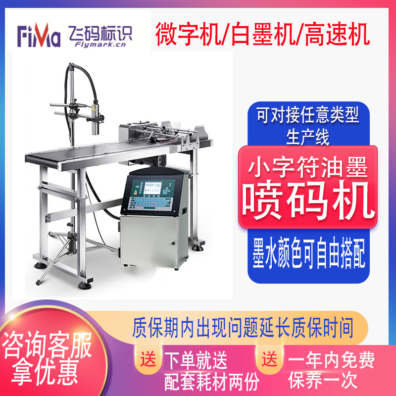 新能源锂电池双工位XY区域托盘放料喷码机器喷头自动移动喷码机器