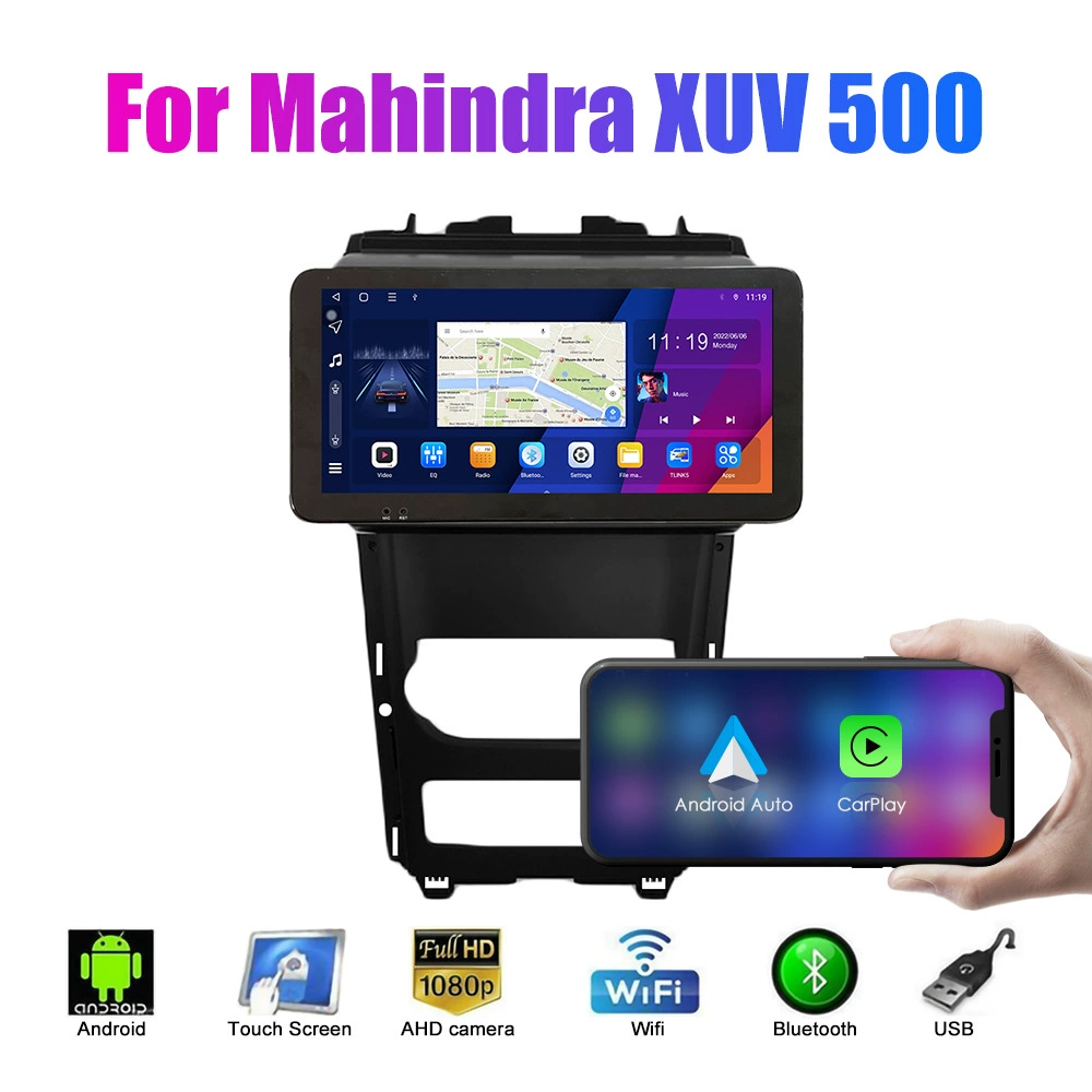 Подходит для Mahindra XUV 500 Android автомобильного навигатора GPS с камерой заднего вида, all-in-one машина