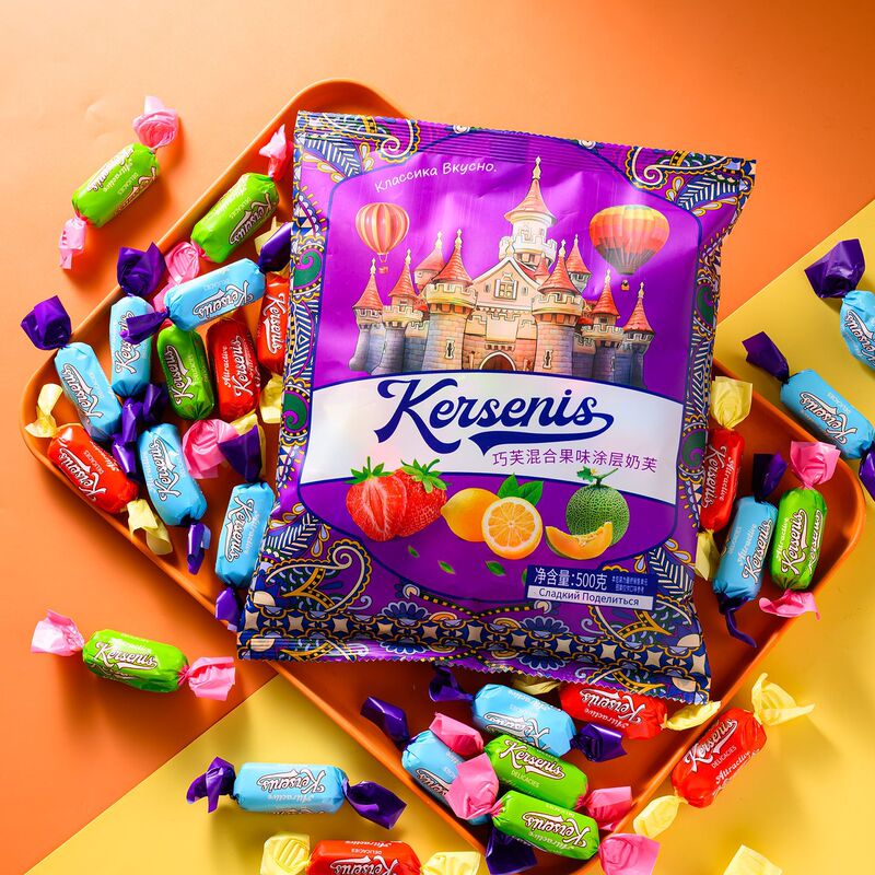 Russian-Style Lucas Three-Color Candy, Multi-Flavor Yogurt Candy, Mixed Candy, Chocolate, Whole Box Wholesale Russian-Style Lucas Three-Color Candy, Multi-Flavor Yogurt Candy, Mixed Candy, Chocolate, Whole Box Wholesale