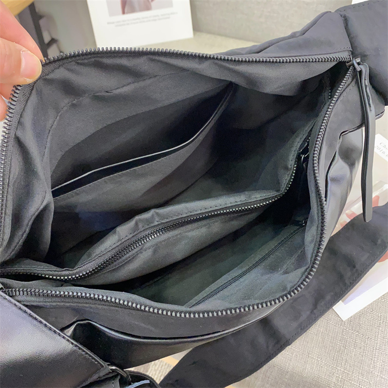 Women's Nylon Toast Bag Large Capacity Crossbody Shoulder Bag For School And Commuting Handbag Summer Storage - Thumbnail 2