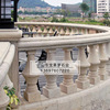 Stone carving railing flower bottle pillar granite stone bridge guardrail section granite rock carving railing