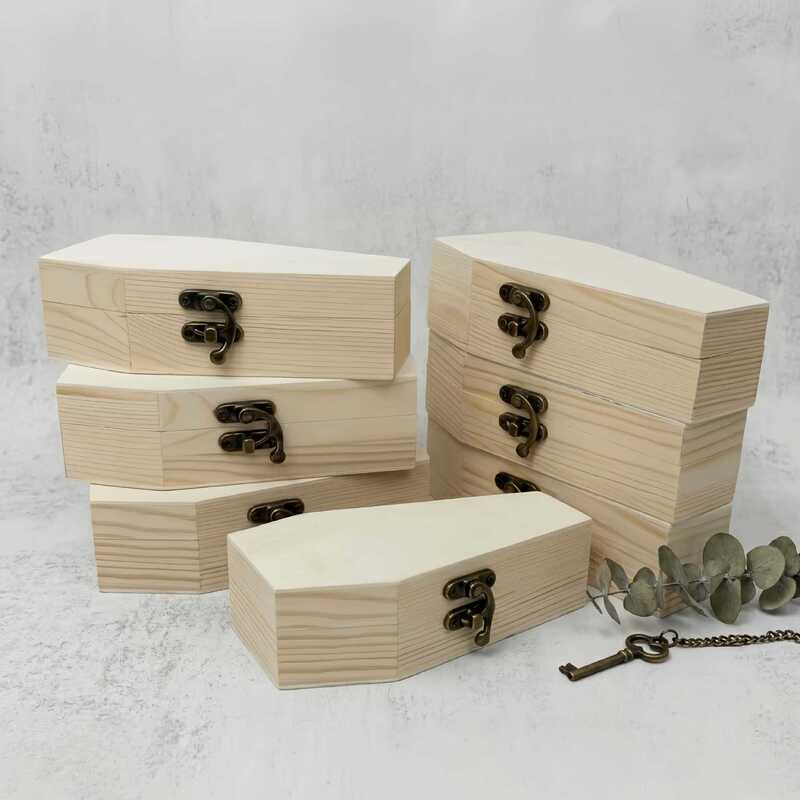 Cross-Border Raw Wood Halloween Box DIY Hand-Painted Candy Box Decorative Box Pine Wood Storage Box Script-Killing Mystery Room Props Cross-Border Raw Wood Halloween Box DIY Hand-Painted Candy Box Decorative Box Pine Wood Storage Box Script-Killing Mystery Room Props