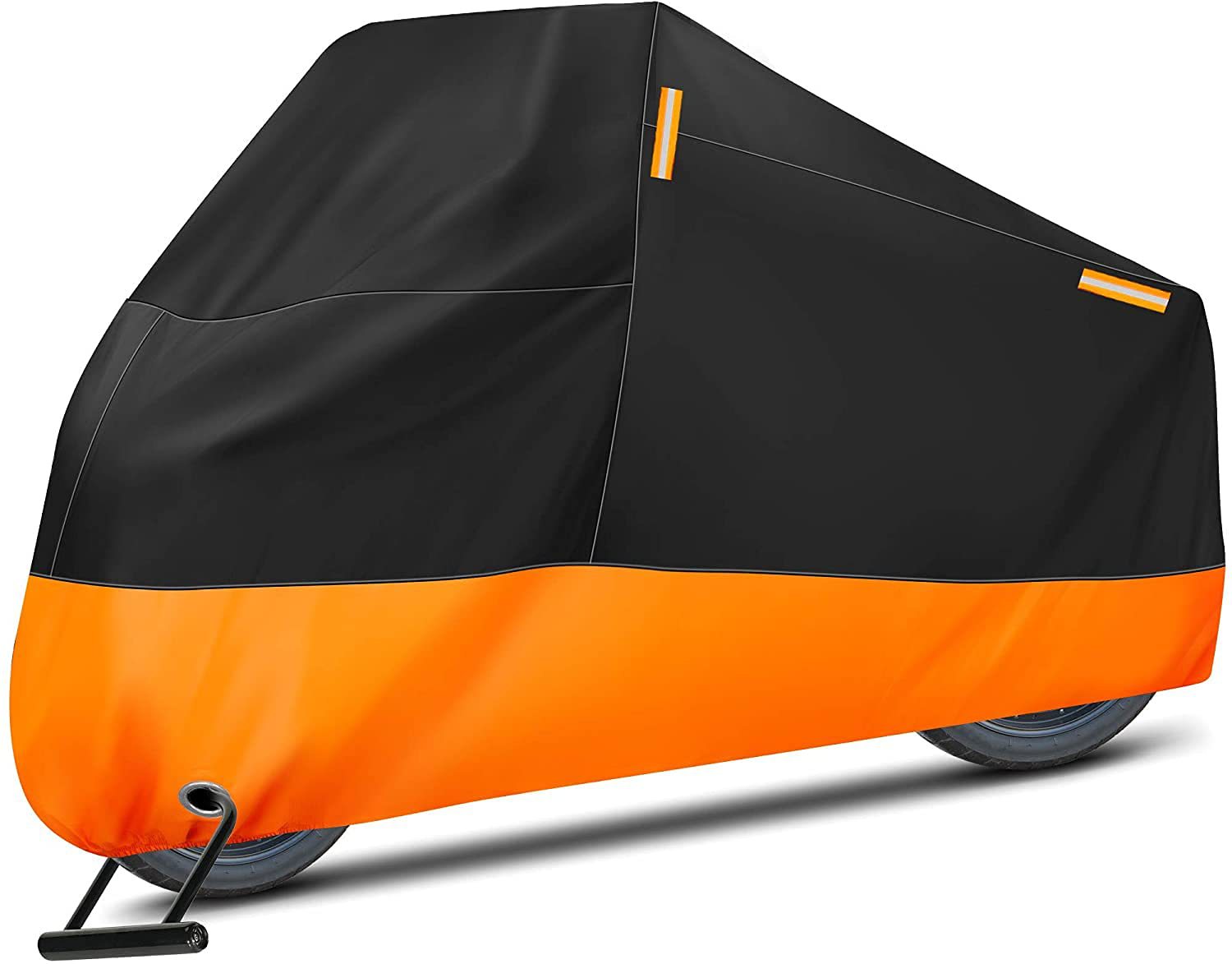 Motorcycle Garment with Reflective Strip Oxford Cloth Dustproof Rainproof Sunscreen Motorcycle Cover Electric Vehicle Sunshade Garment