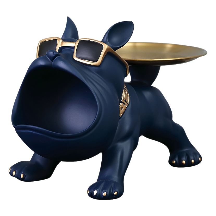 Entrada de Entrada clave de almacenamiento decoración hogar zapato gabinete de almacenamiento bandeja de luz de lujo moderno salón decoración del perro