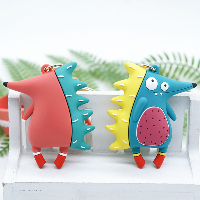 正版授权创意音速刺猬钥匙扣挂件 卡通书包挂饰汽车个性钥匙挂件