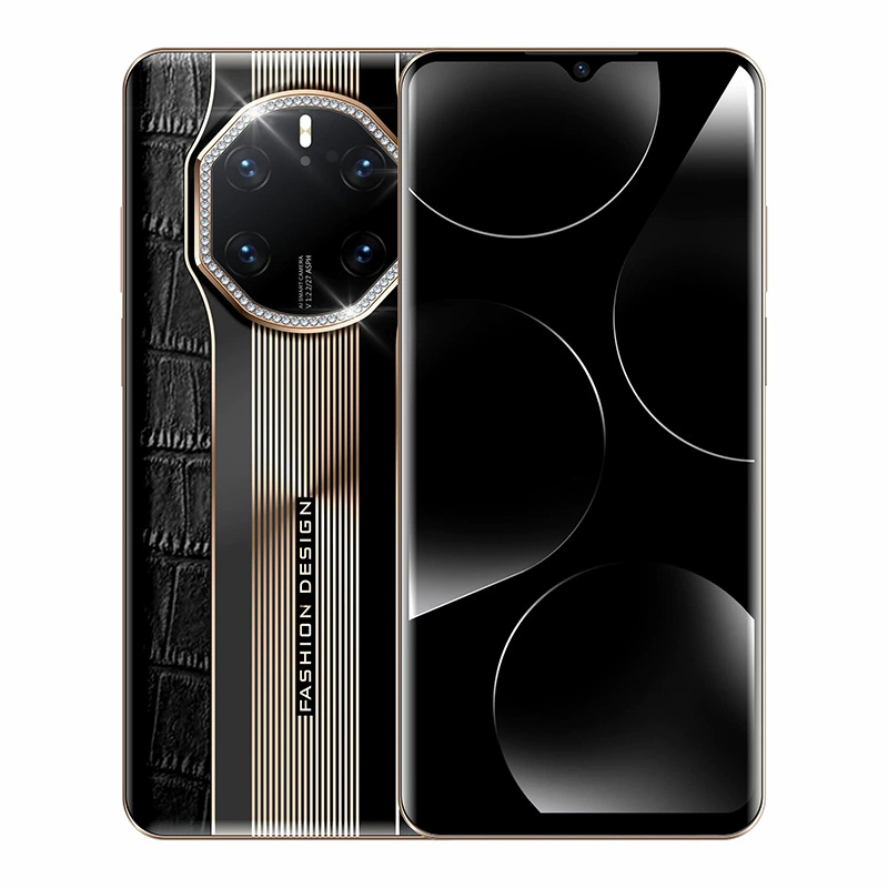 Smartphone, 8005G, support function for all network communication standards, fingerprint unlock, 5G, full screen display