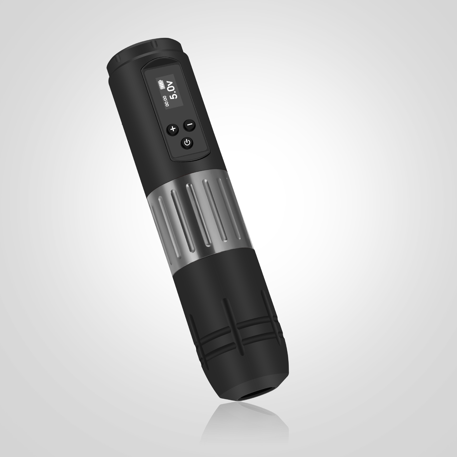 Máquina de tatuaje inalámbrica Tuffking tipo bolígrafo, 1600MAH, con pantalla, máquina todo en uno, motor de 12V, impresora, transfronteriza