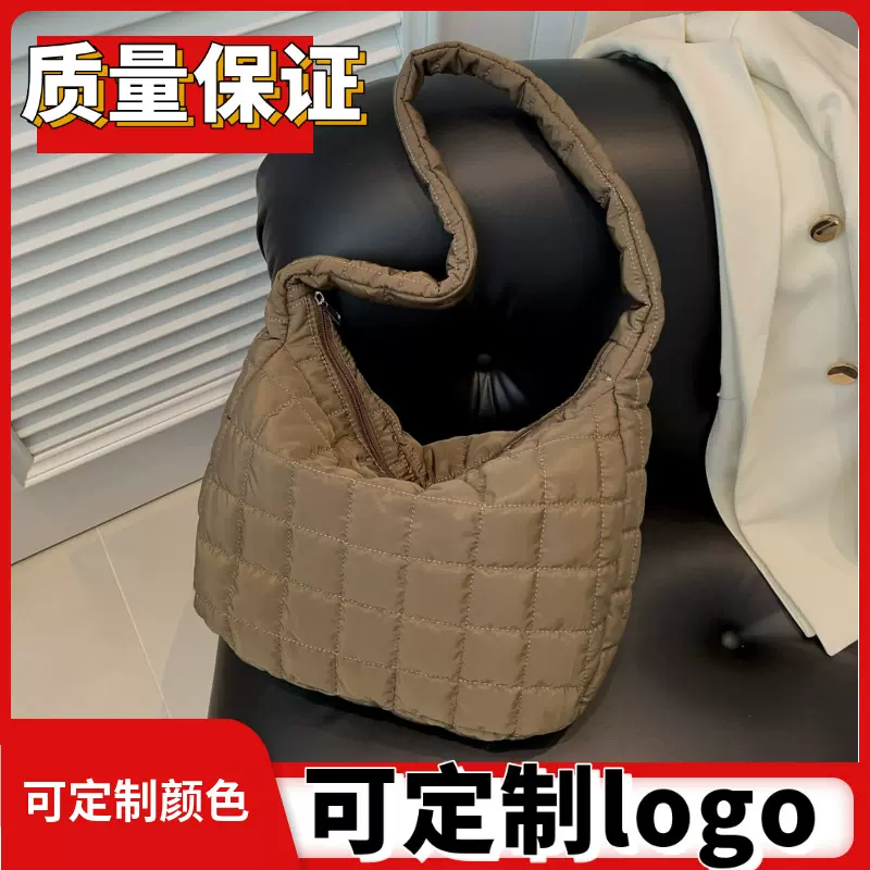 跨境包包批发质感大容量包包百搭款女托特包饺子包单肩斜挎腋下包