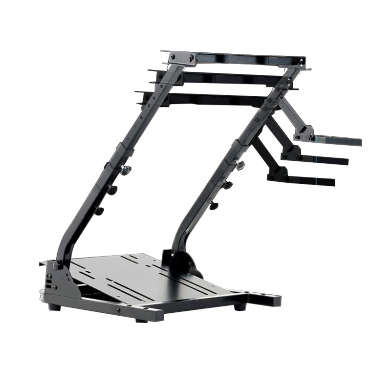 Soporte de juego de simulador de carreras g29 Soporte de pedal de altura ajustable Soporte de juego de volante de carreras