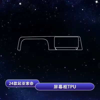 Film, Navigation Screen Film, Interior – Car interior film - 24-kia-sorento-screen-frame-tpu