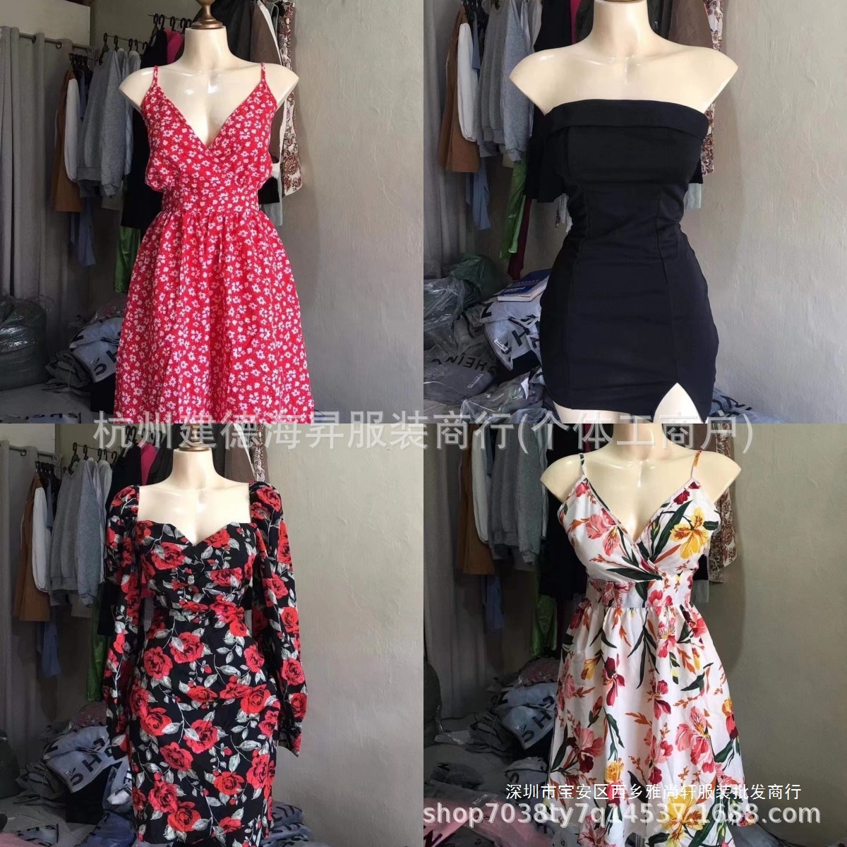 Vestido Largo Elegante para Mujer de Algodón Mercerizado para Verano