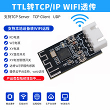 串口TTL/Modbus RTU转WIFI透传无线以太网tcp/ip协议 ESP8285模块