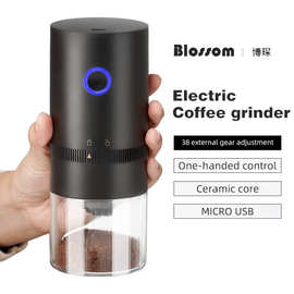 跨境供应便携电动磨豆咖啡机USB充电咖啡磨电动咖啡磨小型咖啡机