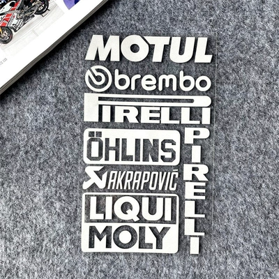 Motorcycle wheel hub — Helmet Modification Logo Scratch - h-stylesilver-reflective-buy-any-two-get-20-off