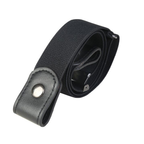 Lazy Belt Invisible Women's Seamless Versatile Elastic Belt Elastic Jeans Women's No-Punch Belt Wholesale