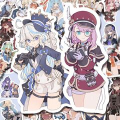 120 かわいい原神崩壊鉄ファンステッカー二次元フニーナクルミホホハンドブック DIY ノートブック