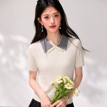 G6914��Լͨ����֯��Ů����ƴɫͨ������������ͷ�����ļ��¿�