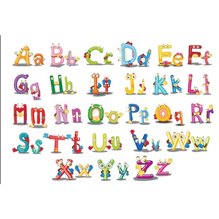 ���N����ͨӢ����ĸ�׃��@��ͯ�������b��N�� AM6018/AY6034