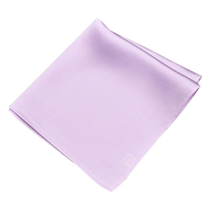 Factory Direct Supply Plain Crepe Satin Silk Men's Flap Pocket Pants Square Mulberry Silk Gift Silk Handkerchief Face Wipe Women's Small Handkerchief