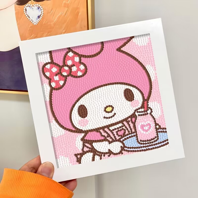Nuevo dibujo de diamante infantil de labu diy pegatinas de diamante con marcos de fotos hechas a mano diy puzzle pegatinas de mampostería image 247