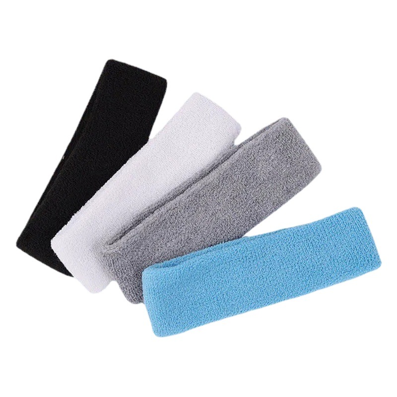 Sports Hair Band Men's and Women's Headscarf Fitness Basketball Badminton Outdoor Running Fitness Yoga Sweat Absorbing Elastic Hair Band