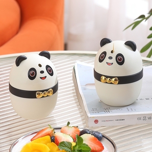 Press-Type Toothpick Holder, Automatic Pop-Up Toothpick, Creative and Cute Toothpick Box, Personalized Panda Household Toothpick Storage Box