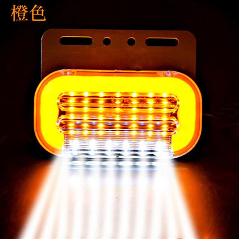 24V Waterproof Side Lights Tire Lights Width Indicator Lights Warning Lights Led Truck Guide Lights Sequential Turn Signal Side Lights 1