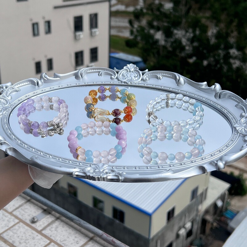 Unique Natural Crystal DIY Original Bracelet, Multi-Treasure for Attracting Wealth and Enhancing Luck, Recommended for Balancing the Five Elements, Unisex Jewelry