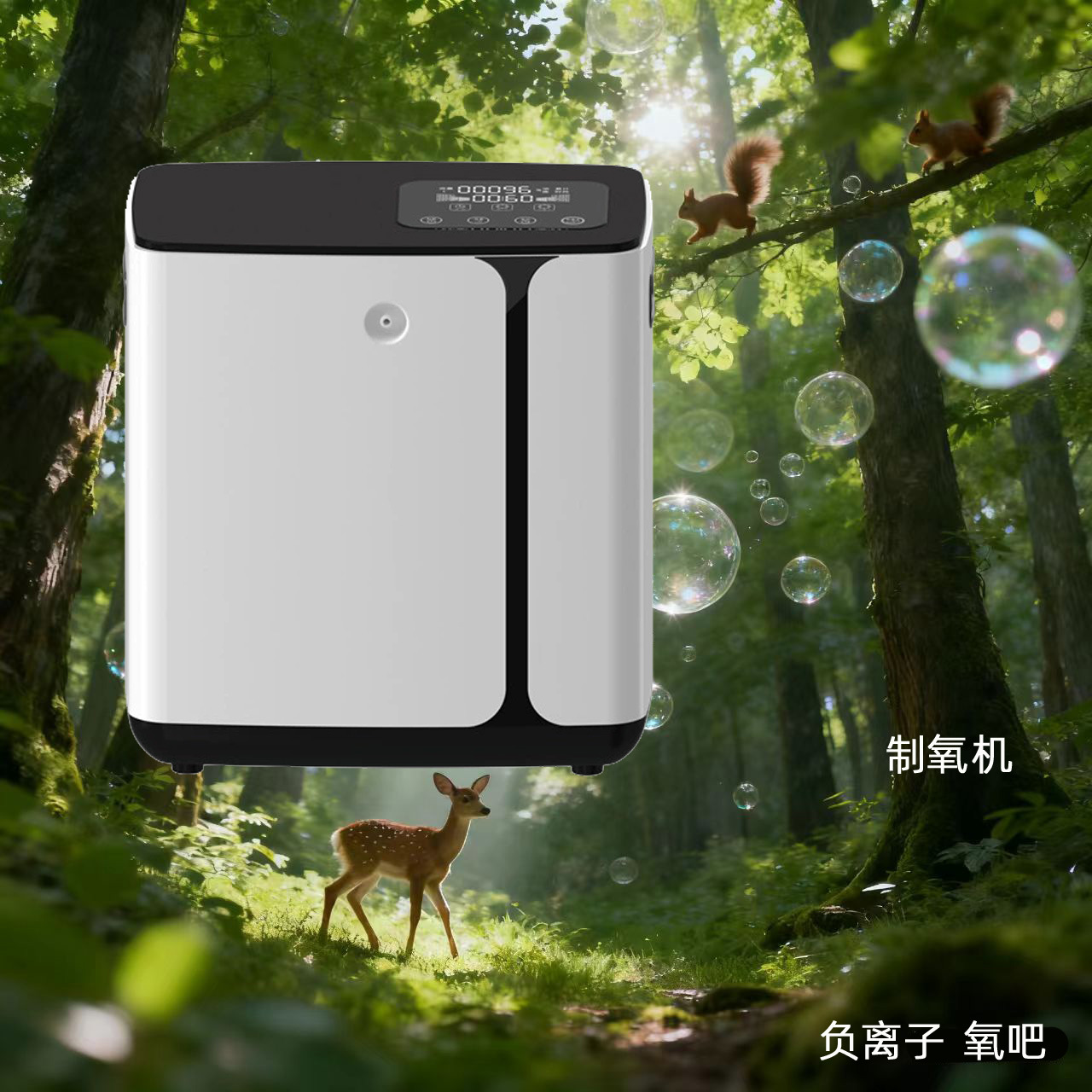 Oxygenator, Oxygen Generator, Travel High-Altitude Outdoor Car Air Purifier, Oxygen Bar Generator, Air Purifier