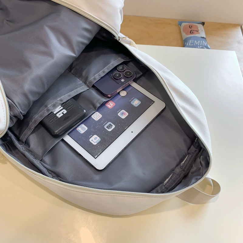Universal Nylon Capacious Backpack in Multiple Colors, Korean Style, Durable and Stylish
