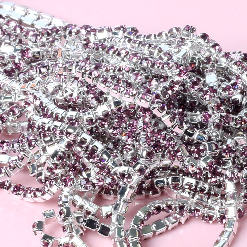 Shallow silver bottom purple