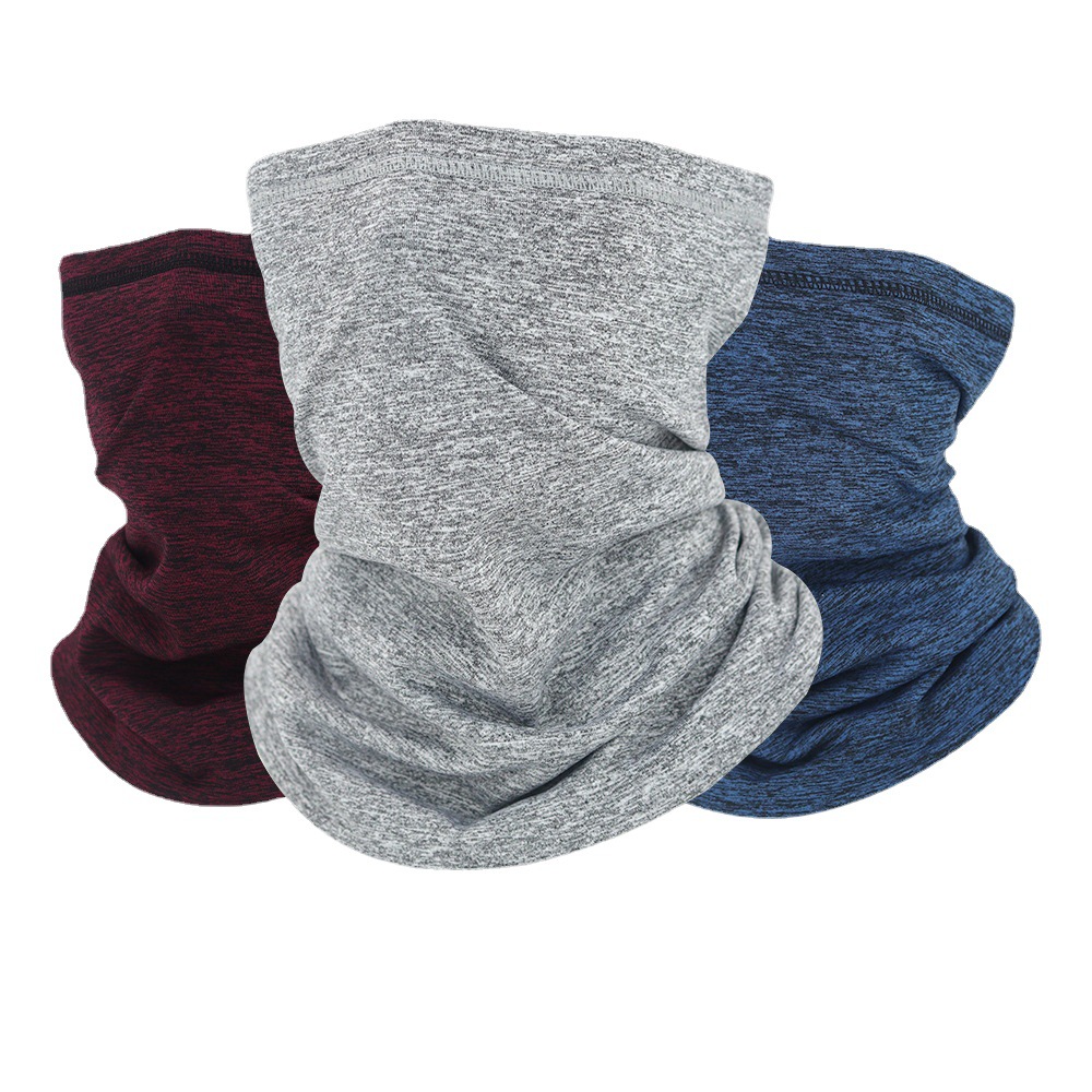 Winter Warm Thick Scarf Outdoor Sports Skiing Cycling Windproof Cold-proof Thickened Fleece Warm Lock Warm Neck Sleeve