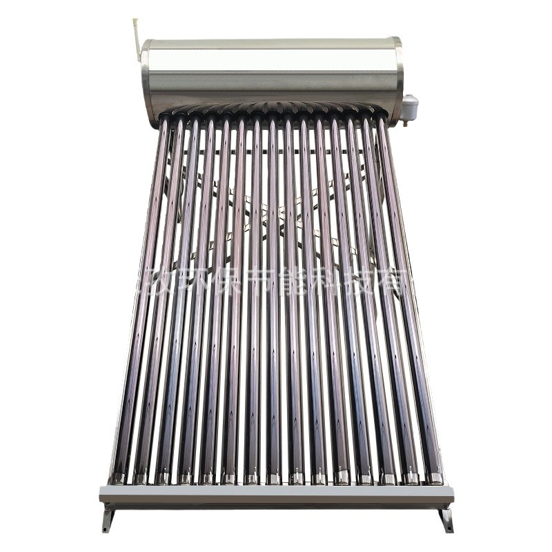 tubo de vacío de alimentación de agua mecánica válvula de alimentación de agua de calentador de agua solar sin electricidad placa solar de almacenamiento de agua tipo anticongelante aislamiento térmico