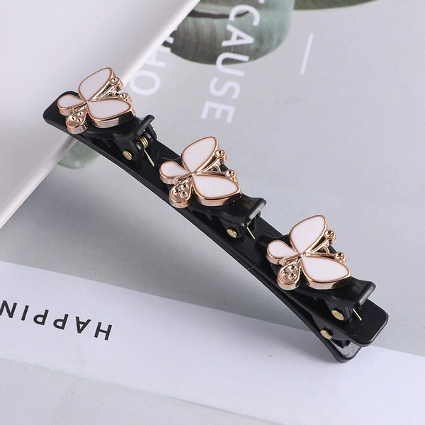 7# double layer braided 9cm diamond duckbill clip