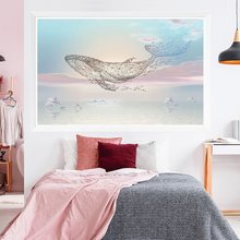 北欧风格简约现代壁纸自粘墙贴温馨卧室贴画墙面装饰防水防潮贴纸