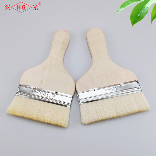 Direct sale of sheep's wool brush factory 2-8 inch gourd handle sheep's wool brush, glue and paint brush, sheep's wool brush bulk discount