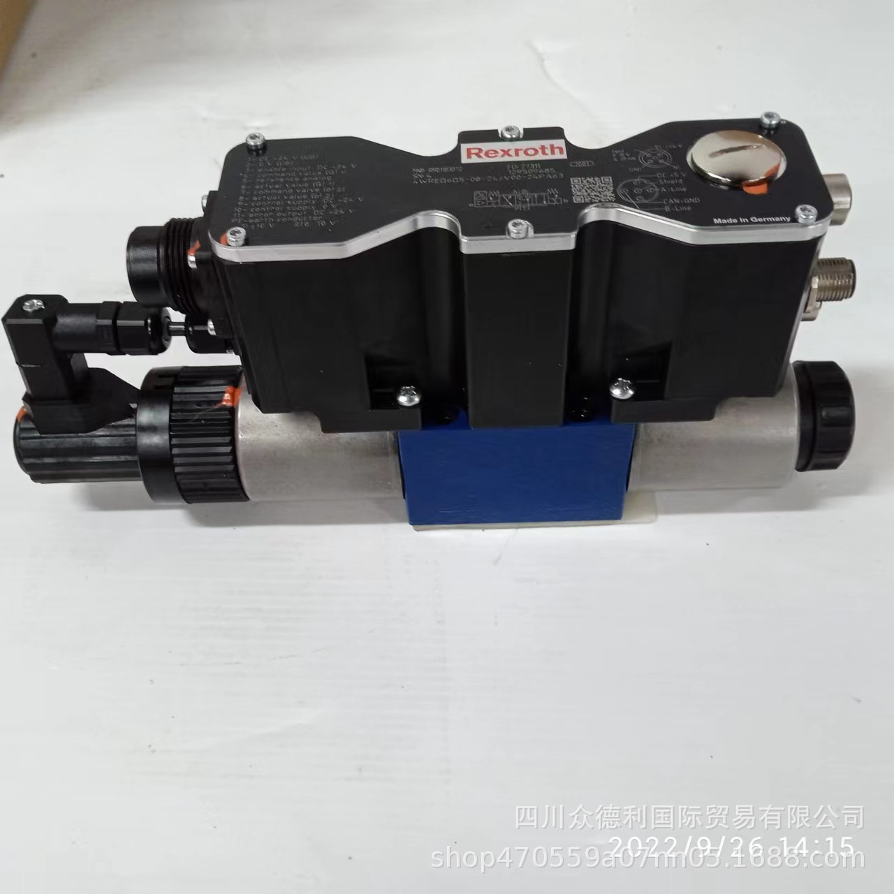 4WREE 6 V1-08-3X/V/24F1     力士乐比例阀