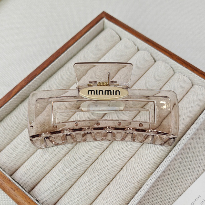 10.5CM 밝은 회색 사각형 미니 타원형 마크
