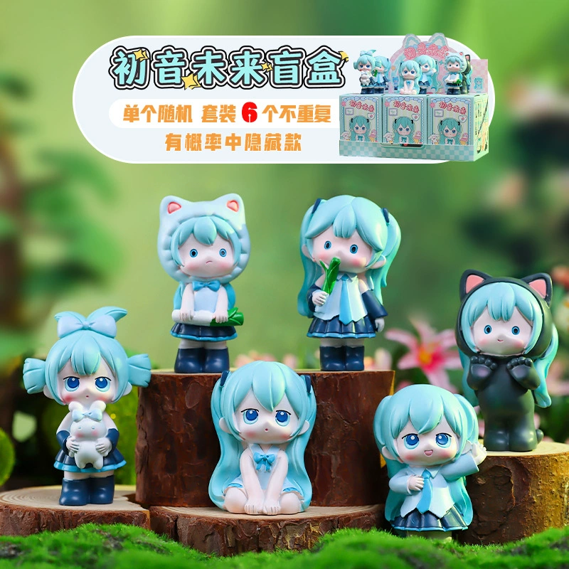 Неизвестная коробка смолыFigure (Kawai) Волшебная девочка Коллекция, случайный мини-набор, различные тематики