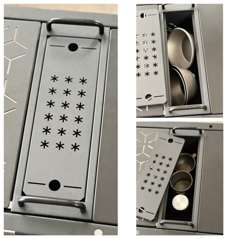 キャンプigtティートレイ収納ボックス屋外冷蔵庫キャンプランプボックス小物釣り池igtユニバーサル貯水ティートレイ|undefined