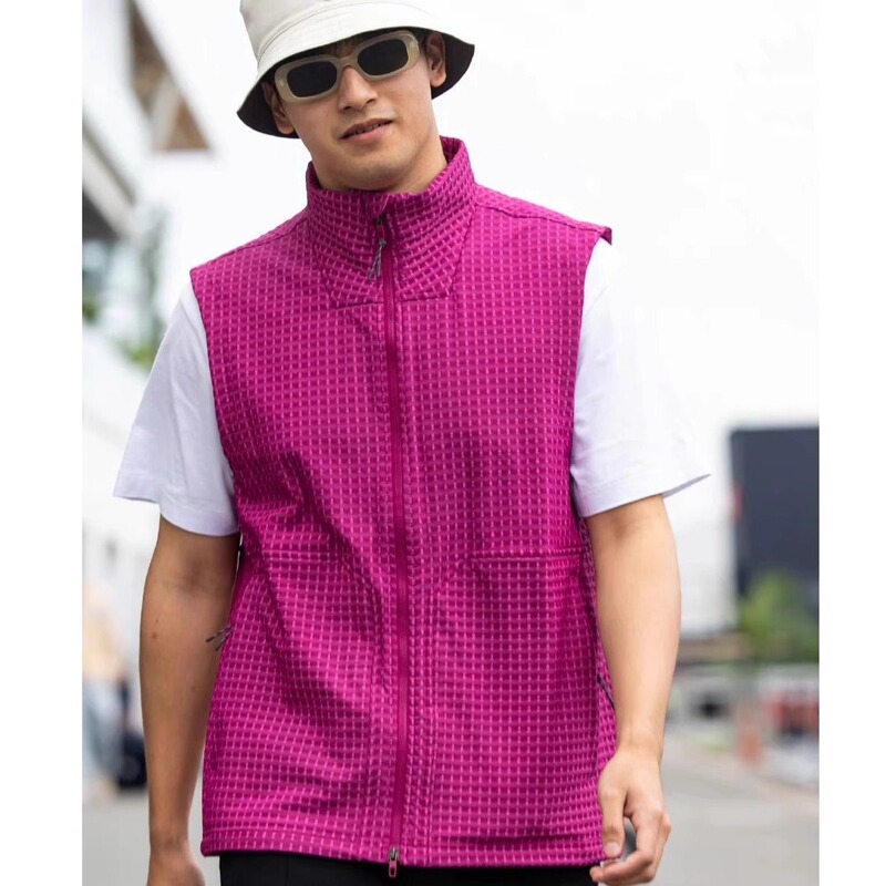 To the cloud early spring men's and women's cloud velvet square heat storage warm velvet windproof lock warm slim waistcoat/stacked coat