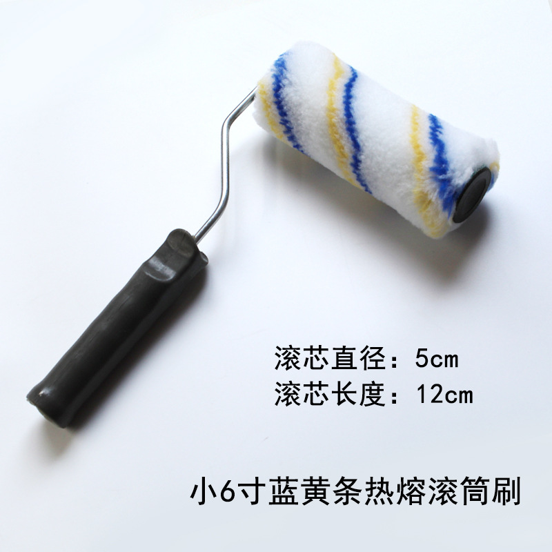 Cepillo de rodillo de pintura directa de fábrica de 9 pulgadas sin ángulo muerto de 4 pulgadas mini cepillo de herramientas al por mayor para uso industrial de pintura de látex doméstica