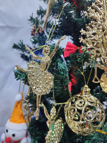 New Christmas decorations, iron pendants, Christmas tree, five-pointed star, bell, snowman, deer, Christmas ornaments