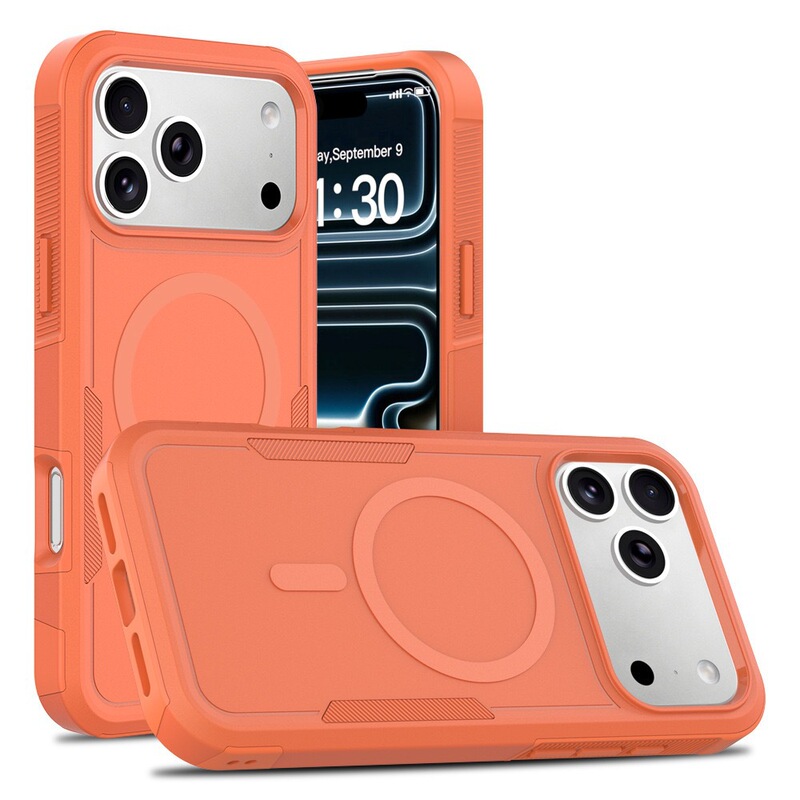 Suitable for Iphone17Promax Qihang Magnetic Phone Case Apple 17Pro Two-In-One Ip17 Protective Case Suitable for Iphone17Promax Qihang Magnetic Phone Case Apple 17Pro Two-In-One Ip17 Protective Case