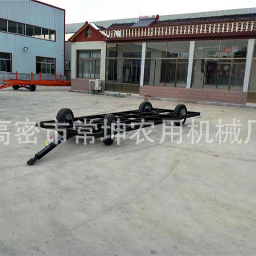 厂家供应    3吨观光车底盘拖车   低底盘拖车 定 制拖车