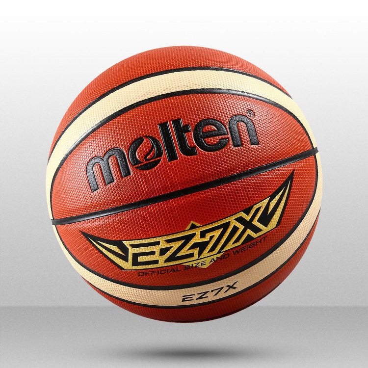 Basketball Kidsren's No. 5 No. 7 Adult No. 6 4Pu Outdoor Student Feel Magic Blue Basketball Basketball Supplies Sports Outdoor